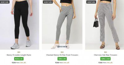 RIO Women's Trousers Starting @ ₹300/-