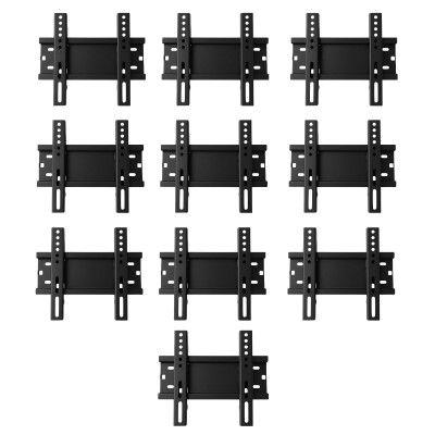 RISSACHI Heavy Duty TV Stand Wall Mount | Universal LED Stand for 14 to 42 Inch LCD, Smart TVs | (Pack of 10)