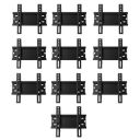 RISSACHI Heavy Duty TV Stand Wall Mount | Universal LED Stand for 14 to 42 Inch LCD, Smart TVs | (Pack of 10)...