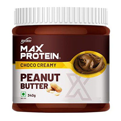 RiteBite Max Protein Peanut Spread - Choco Creamy Peanut Butter - (340 g)