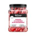 RiTrue - Candied Strawberry - 250 Gm Jar - Delicious Dried Strawberries - Dry Fruits ( GLUTEN FREE, VEGAN & NON GMO ) (250 Gm)...
