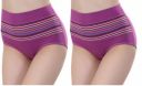 Ritu Creation Women's Cotton Spandex High Waist Panty/Tummy Control Panty,Free Size(Pack of 2)...