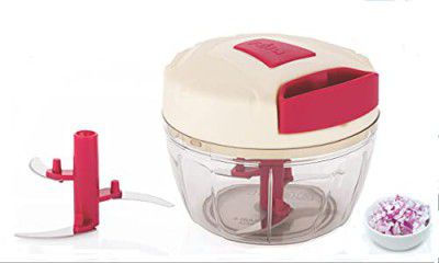 Ritu Unique Handy Chopper and Quick Cutter Machine for Kitchen,650 ML, Small (J-290)
