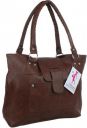 Ritupal Collection Women Brown Synthetic Leather Hand-Held Bag...