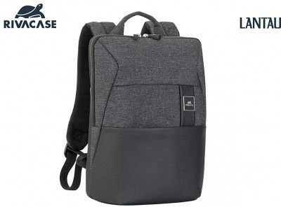 RivaCase Lantau 8825 Black Mélange MacBook Pro and Ultrabook Backpack 13.3 Inches