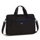 RivaCase Regent 8037 Black Laptop Bag 15.6" Inches Smart Design Durability for both Versatility and Style Briefcase...