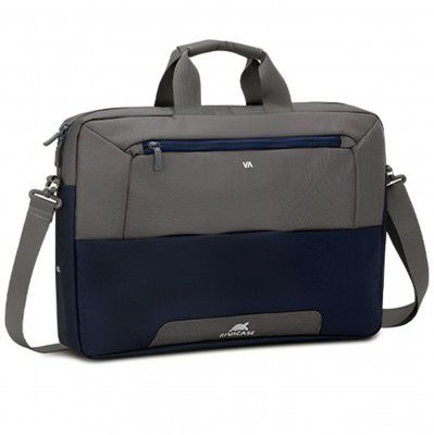 RIVACASE Suzuka 7757 Steel Blue/Grey Laptop Bag 