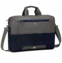 RIVACASE Suzuka 7757 Steel Blue/Grey Laptop Bag ...