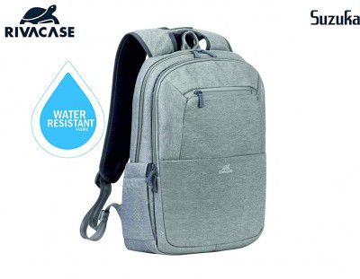 RivaCase Suzuka 7760 Grey Laptop Backpack 15.6 Inches