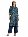 RIVER by Narendra Kumar Premium Designer Women's Floral Print Kurta Kurti...