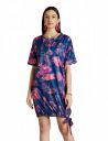 RIVER by Narendra Kumar Premium Designer Women's Floral Print T-Shirt Dress...