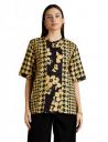 RIVER by Narendra Kumar Premium Designer Women's Geometric Floral Print Top...