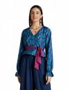 RIVER by Narendra Kumar Premium Designer Women's Geometric Print Top...