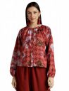 RIVER by Narendra Kumar Premium Designer Womens Geometric Print Top...