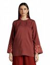 RIVER by Narendra Kumar Premium Designer Women's Solid Short Kurta Kurti...