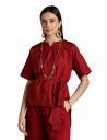 RIVER by Narendra Kumar Premium Designer Women's Solid Top...