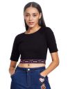RIVER Manish Arora Slim Fit Women's Tops T-Shirt...