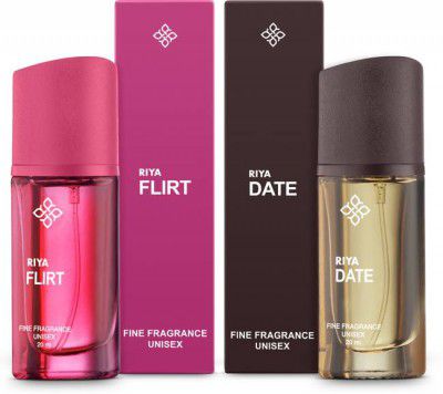 RIYA Flirt and Date Perfume for Unisex | 20 ml Each| Set of 2