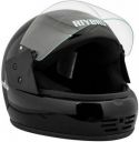 Riybro Full Face ISI Marked with Adjustable strap fro Men & Women Bike & Scooty Riding Motorbike Helmet  (Black)...