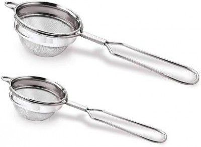 RJ kitchenware Store Classic Classic Wire Handle Tea Strainer | Coffee Strainer | Silver | Set of 2. Wire Handle Tea Strainer | Coffee Strainer | Silver | Set of 2. Tea Strainer  (Pack of 1)