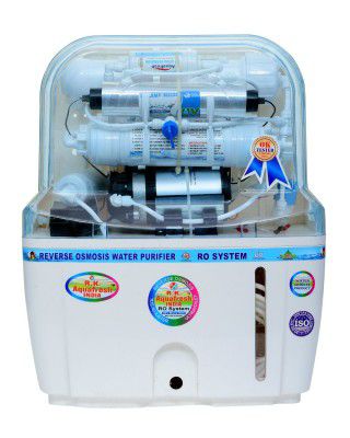 Rk Aqua Fresh India Swift Pure Alkaline Plus Ro Water Purifier With Ro+Uv+Uf+ALKALINE ZINC Copper Tds Adjuster 15 Ltrs Storage Best for Home & Office HTDS Membrane