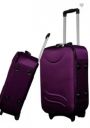rk collection Soft Body Set of 2 Luggage 3 Wheels - SUITCASE COMBO - Purple...