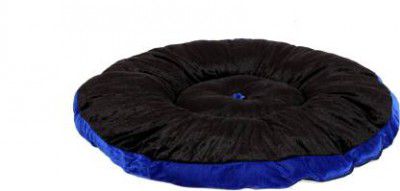 RK PRODUCTS 46 black with blue patti GADI S Pet Bed  (Black)