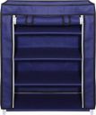RKE Plastic Shoe Stand  (4 Shelves, DIY(Do-It-Yourself))...