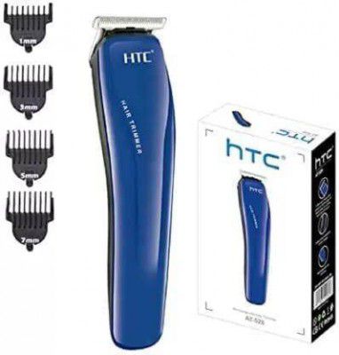 rkm AT-528 Beard Trimmer, Rechargeable For Men & Women Trimmer 120 min Runtime 10 Length Settings  (Blue)