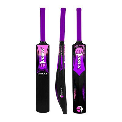 Rmax Gully Durable Lightweight Plastic Cricket Bat (Pink)