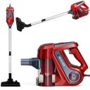 RNG EKO Green - 1000W Compact Multi-Function 20 KPA Cyclonic Power 2 in 1 Handheld & Stick Bagless Home Vacuum Cleaner- (Metallic Red + Grey)...