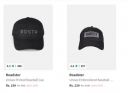 Roadster Caps at Minimum 80% off...