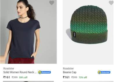 Roadster Clothing Upto 80% Off