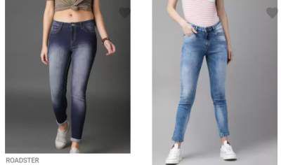 Roadster Jeans min 70% off from Rs.349 
