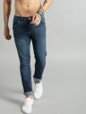 Roadster Men Blue Skinny Fit Mid-Rise Clean Look Stretchable Jeans...