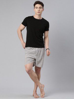 Roadster Men Pack Of 2 Checked Pure Cotton Boxers- RR2C003