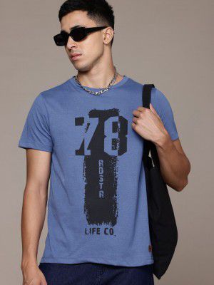 Roadster Men Printed T-shirt