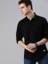 Roadster  Men Regular Fit Solid Spread Collar Casual Shirt...
