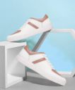 Roadster Sneakers For Women (White , 4)...
