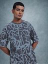 Roadster The Life Co. Printed Relaxed Pure Cotton T-shirt...