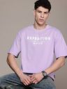 Roadster The Lifestyle Co. Men Printed Relaxed Fit Pure Cotton T-shirt...