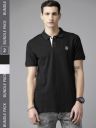 Roadster The Lifestyle Co. Pack Of 2 Pure Cotton Polo Collar T-shirt...