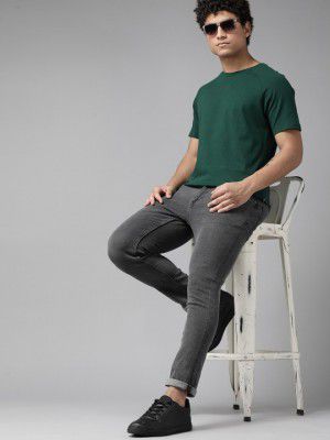 Roadster The Lifestyle Co. Pure Cotton Raglan Sleeve T-shirt