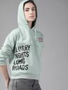 Roadster Women Full Sleeve Printed Hooded Sweatshirt...
