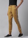 Roadster  Women Regular Fit Yellow Cotton Blend Trousers...