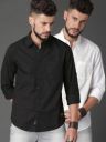 Roadster Men Pack Of 2 Sustainable Shirts...