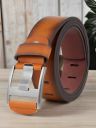RoadsterMen Tan-Coloured Textured Formal Belt...