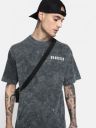 Roadster The Life Co. Pure Cotton Relaxed Fit Printed Drop-Shoulder Sleeves Pocket T-shirt...