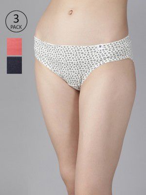 Roadster Women Pack of 3 Basic Cotton Briefs RDST-PRT-BIK-NEW-003