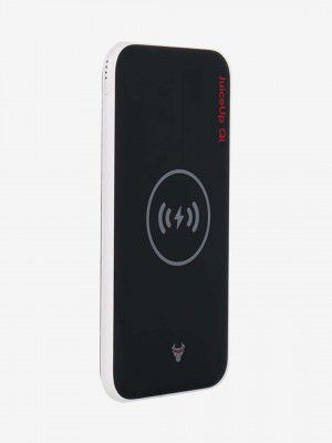 Robobull Xeuce 8000mAh Qi Enabled Powerbank with LED Indicator (JUICEQIPBRB 04, Black)